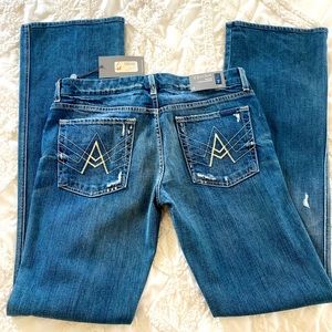 New 7 For All Mankind A Pocket Flare Leg